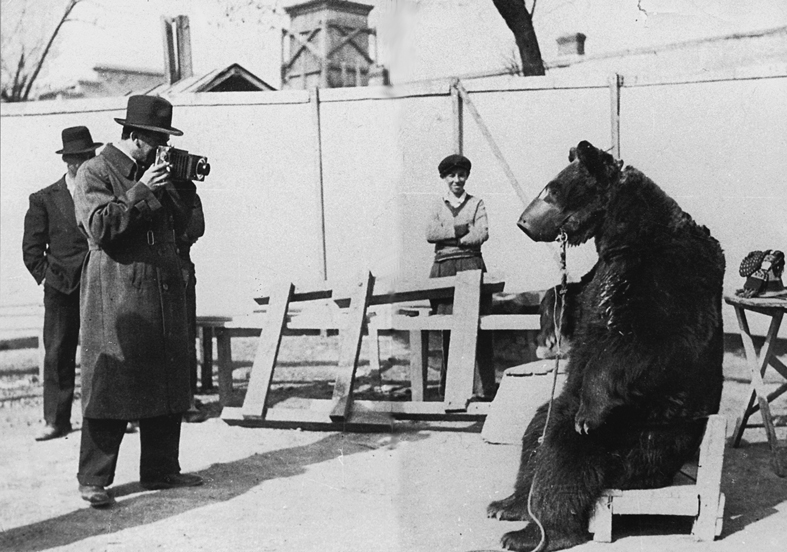 File:Berman in front of bear.jpg