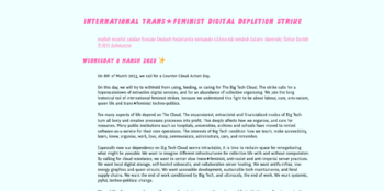 International Trans Feminist Digital Depletion Strike 2023.png