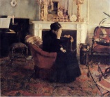 Khnopff Fernand 1883 Listening to Schumann.jpg
