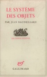 Baudrillard Jean Le Système des objets 1968.jpg