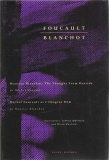 Foucault Michel Blanchot Maurice Maurice Blanchot The Thought from Outside Michel Foucault as I Imagine Him.jpg