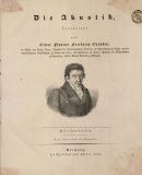 Ernst Chladni 1830 Die Akustik cover.jpg