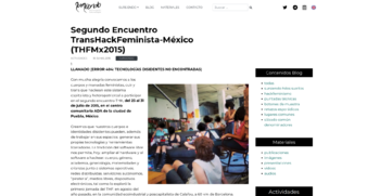 Segundo Encuentro TransHackFeminista Mexico THFMx2015.png