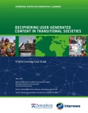 Deciphering User-Generated Content in Transitional Societies A Syria Coverage Case Study 2012.jpg