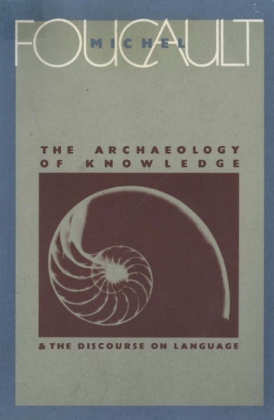 File:Foucault Michel Archaeology of Knowledge.jpg