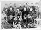 Favorsky Kupreyanov and students Vkhutemas 1926.jpg