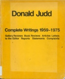 Judd Donald Complete Writings 1959-1975.jpg