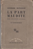 Bataille Georges La part maudite 1949.jpg